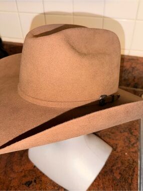Twister 6X Fur Felt Cowboy Western Hat in Pecan